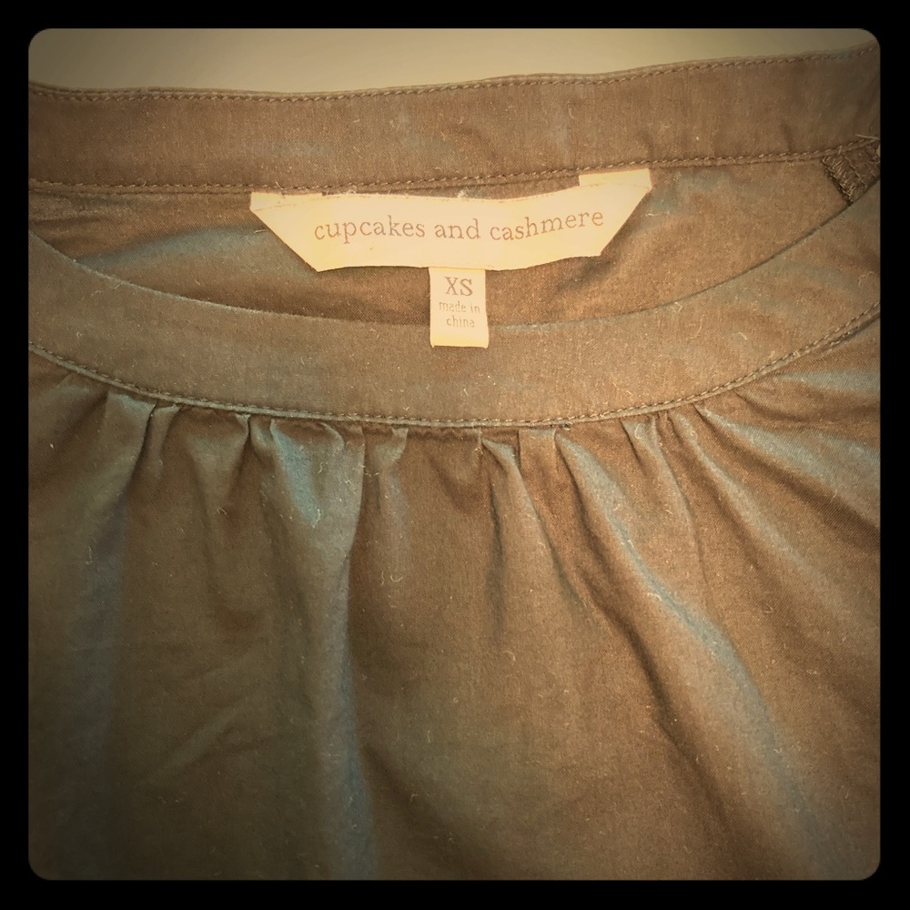 Cupcakes and Cashmere Black top